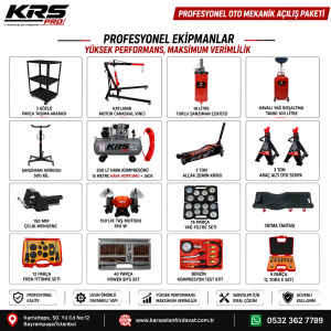 KARAASLAN HIRDAVAT PROFESYONEL OTO MEKANİK AÇILIŞ PAKETİ