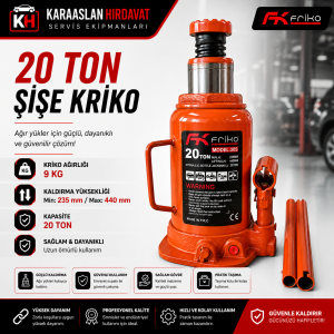 20 TON ŞİŞE KRİKO
