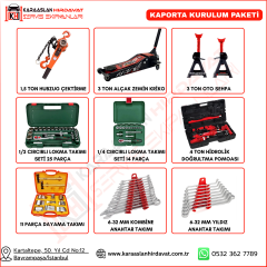 KAPORTA KURULUM PAKETİ
