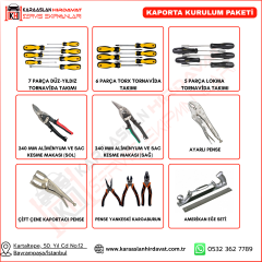 KARAASLAN HIRDAVAT KAPORTA KURULUM PAKETİ