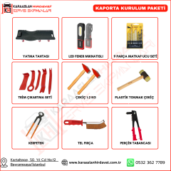 KARAASLAN HIRDAVAT KAPORTA KURULUM PAKETİ