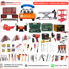 MOTORSİKLET KURULUM PAKETİ