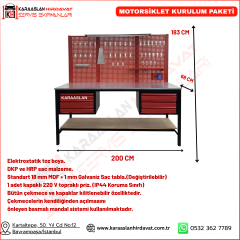 MOTORSİKLET KURULUM PAKETİ