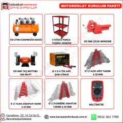 MOTORSİKLET KURULUM PAKETİ