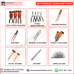 MOTORSİKLET KURULUM PAKETİ