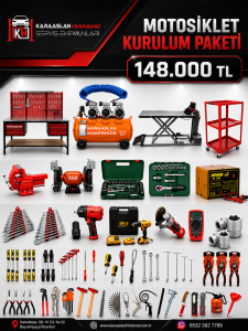 MOTORSİKLET KURULUM PAKETİ