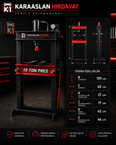 15 TON HİDROLİK PRES