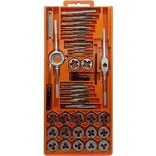 Rico 40 Parça Metrik Kılavuz Ve Pafta Seti Diş Açma Tamir