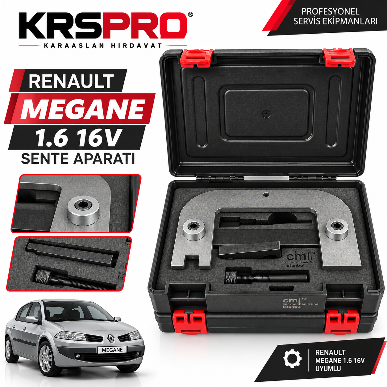 Megane 1.6 16V Sente Aparatı