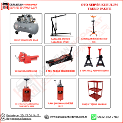 OTO SERVİS KURULUMU TREND PAKET