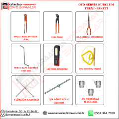 OTO SERVİS KURULUMU TREND PAKET
