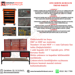 OTO SERVİS KURULUMU TREND PAKET