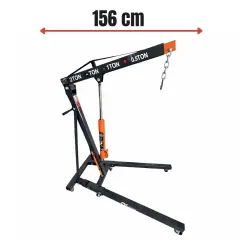 Friko 2 Ton Katlanabilir Hidrolik Vinç Caraskal