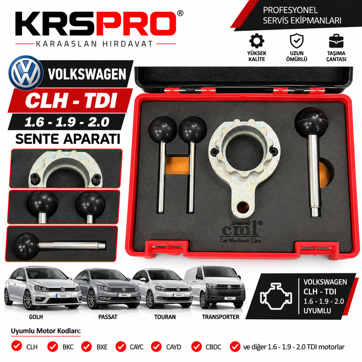 Volkswagen CLH Sente Aparatı