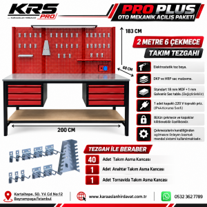 KARAASLAN HIRDAVAT PRO PLUS OTO SERVİS AÇILIŞ PAKETİ