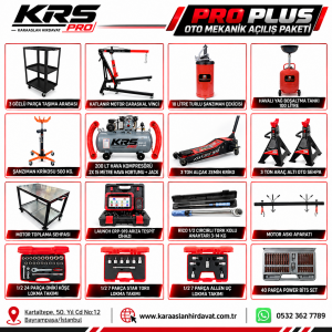 KARAASLAN HIRDAVAT PRO PLUS OTO SERVİS AÇILIŞ PAKETİ