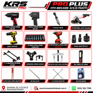KARAASLAN HIRDAVAT PRO PLUS OTO SERVİS AÇILIŞ PAKETİ