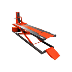 Elektrikli Otomatik Kilitli Motosiklet Lifti Kırmızı